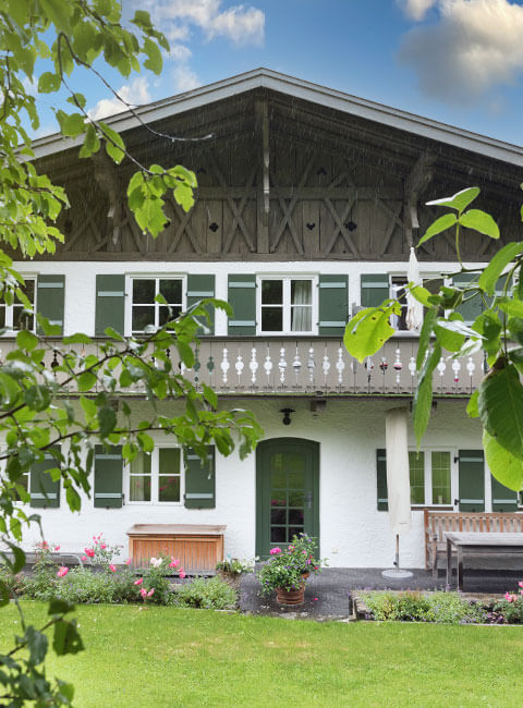 Altes Foto - Landhaus Bader in Grainau